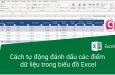 Cách tự động đánh dấu các điểm dữ liệu trong biểu đồ Excel